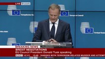 BREXIT negotiations - Tusk - UK offer for EU citizens 'below expectations' - BBC News-0EkDQT23D3g