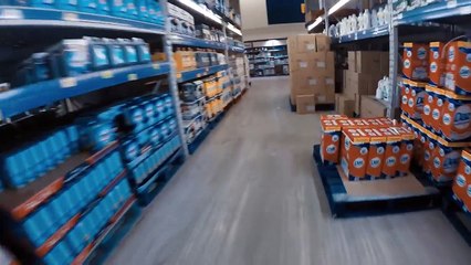 Locked in a SUPERSTORE overnight by myself.. (GOT CAUGHT)