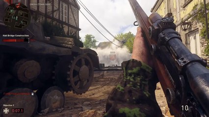 Call of duty ww2 sniper gameplay
