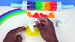 Play Doh Rainbow Modelling Clay Learn Colors Fashion Molds Hand Bags and Shoes Fun Creativ