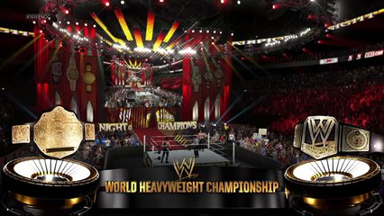 WWE Night Of Champions 2015 (Predictions) World Heavyweight Title - Seth Rollins vs. Sting WWE2K15