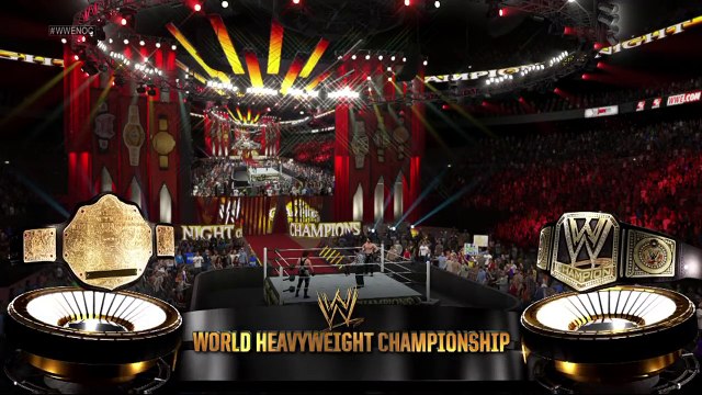WWE Night Of Champions 2015 (Predictions) World Heavyweight Title - Seth Rollins vs. Sting WWE2K15