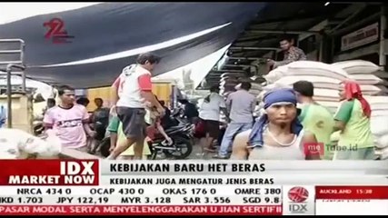 Kebijakan Baru Het Beras Efektif 1 September 2017