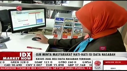 OJK Minta Masyarakat Cermat Isi Data Nasabah