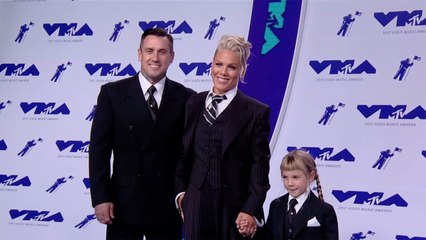 Pink And Family 2017 Video Music Awards Red Carpet