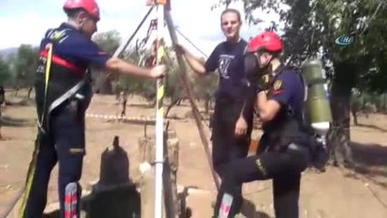 Aydın Büyükşehir İtfaiyesi Kuyu Vakalarına Karşı Hazırlıklarını Tamamladı