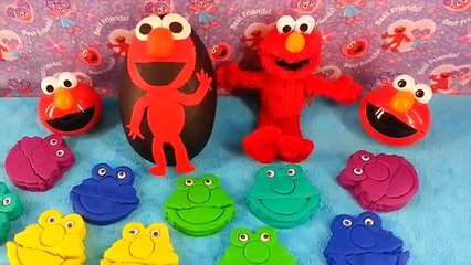 Et Collectionneur biscuit Oeuf géant monstre jouer jouet Elmo doh surprise surprise setc