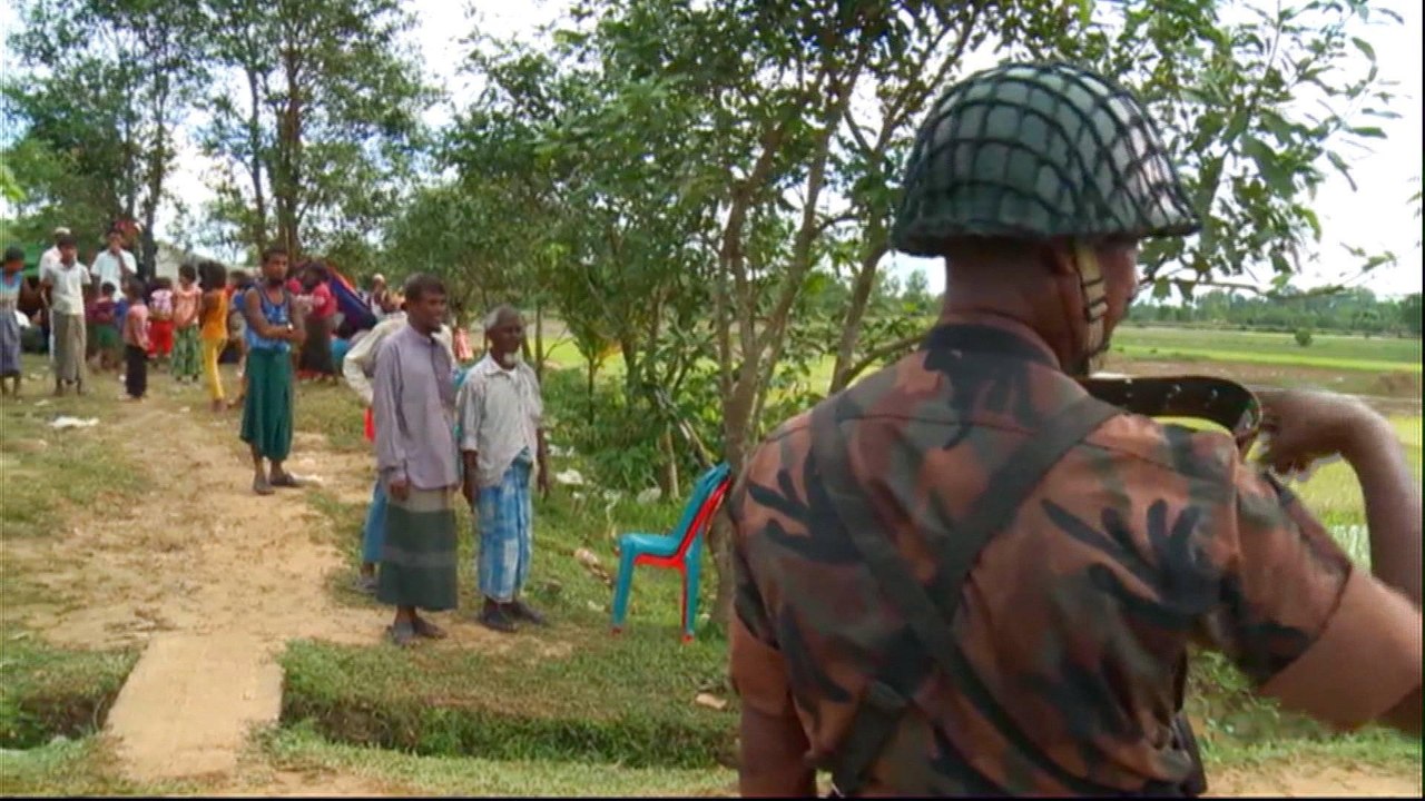 Bangladesh sends Rohingya refugees back