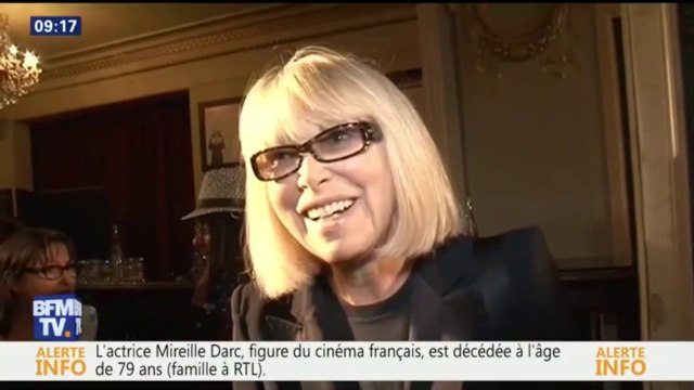 Disparition de Mireille Darc: Philippe Labro salue la mémoire d'une femme intelligente, drôle et loyale