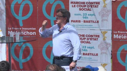 "Pas de blabla, du combat !" : Mélenchon motive ses militants à Marseille