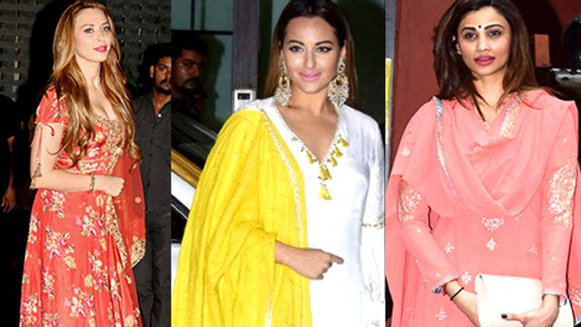 Many Celebs At Salman Khan's Sister Arpita Khan's Ganpati Celebrations 2017