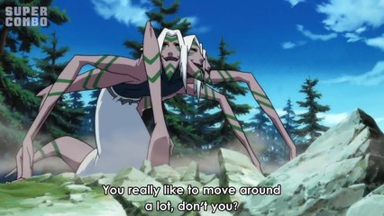 Rock Lee vs Gitai Fight Scene! [60FPS]