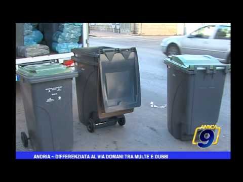 Andria | Differenziata al via domani tra multe e dubbi