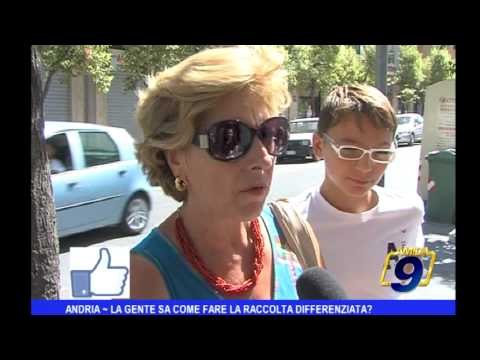 Andria | La gente sa come fare la raccolta differenziata?