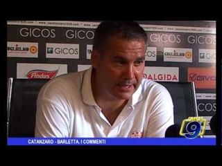 Catanzaro - Barletta 4-3 | I Commenti post-gara di Raffaele Novelli e Francesco Cozza