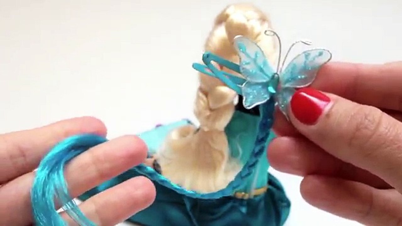 En changeant couleur poupée Robe gelé dans la magie Magie nordique Princesse avec Disney elsa anna