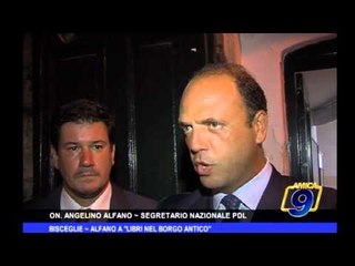Bisceglie | Alfano a "Libri nel borgo antico"