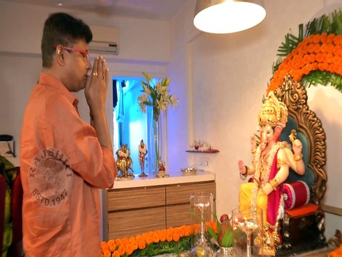 Kedar Shinde Ganpati Agaman | Ganesh Chaturthi 2017