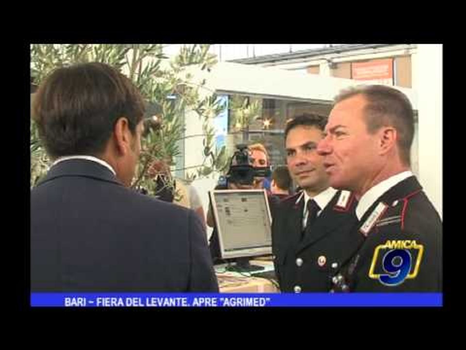 Bari | Fiera del Levante, apre "AGRIMED"