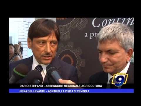 Fiera del Levante | AGRIMED, la visita di Vendola