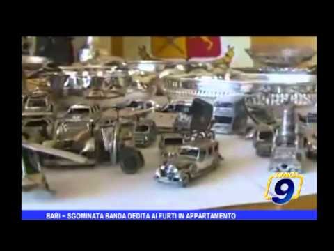 Bari | Sgominata banda dedita ai furti in appartamento