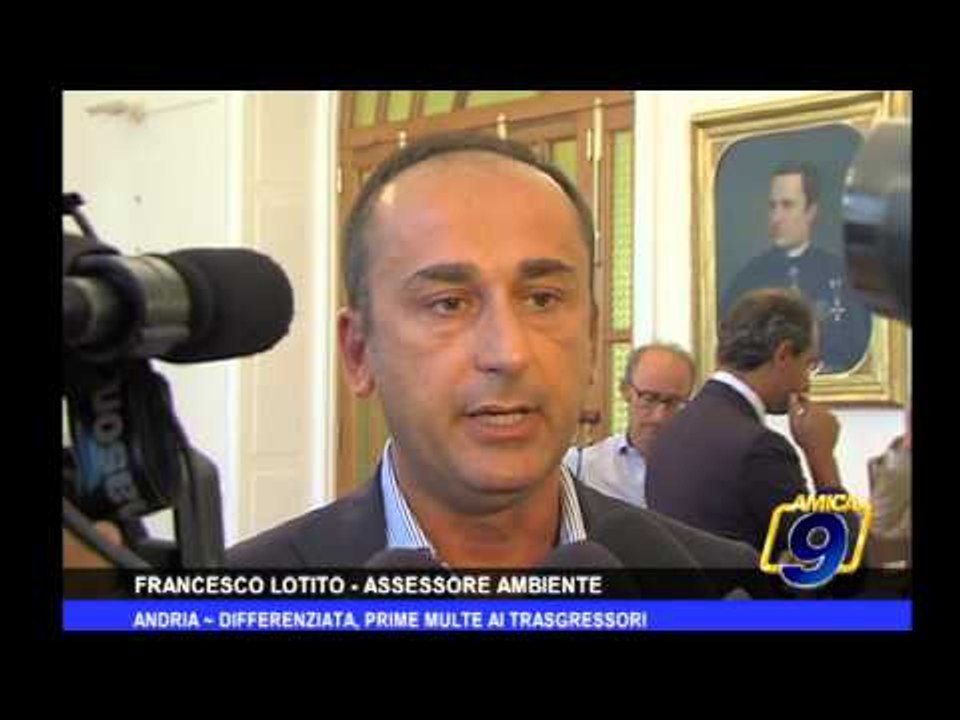 Andria | Differenziata, prime multe ai trasgressori