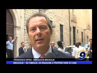 Bisceglie | 28 Famiglie, da inquiline a proprietarie di case