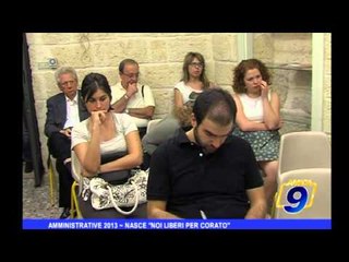 Amministrative 2013 | Nasce Noi liberi per Corato