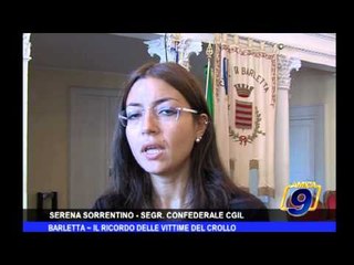 Barletta | Il ricordo delle vittime del crollo