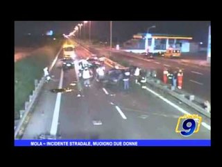 Mola | Incidente stradale, muoiono due donne