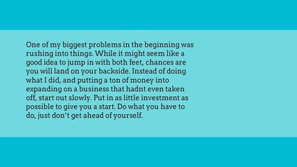 The Trails and Successes of an Online Business by Harish amilineni