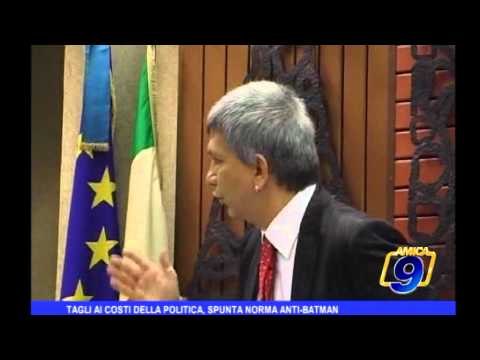 Tagli ai costi della politica, spunta norma anti-batman
