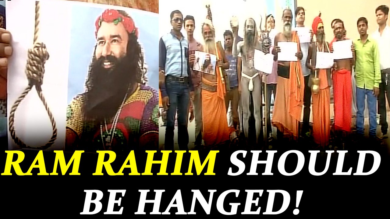 Ram Rahim verdict: Sadhus demand death penalty for Dera Chief | Oneindia News