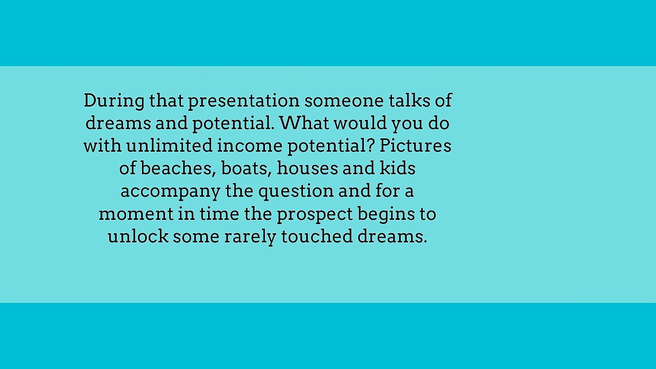 Signs indicate A Network Marketing Business Development by Harish Amilineni|Harish Amilineni