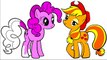 Bébé coloration flutter petit mon poney Princesse adolescent se transforme vidéos Alicorn mlp fo