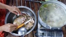 Cambodian Food Top Satisfying Chicken Porridge In My Village Traditional Food In MyVillage