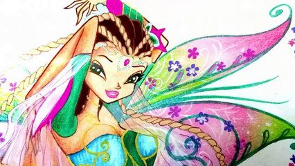 Dessiner dessin Comment à Il Tutoriel✿ winx club tecna bloomix✿