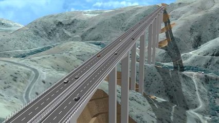 Türkiye'nin En Yüksek Ayaklı Köprüsü Konya'da İnşa Ediliyor