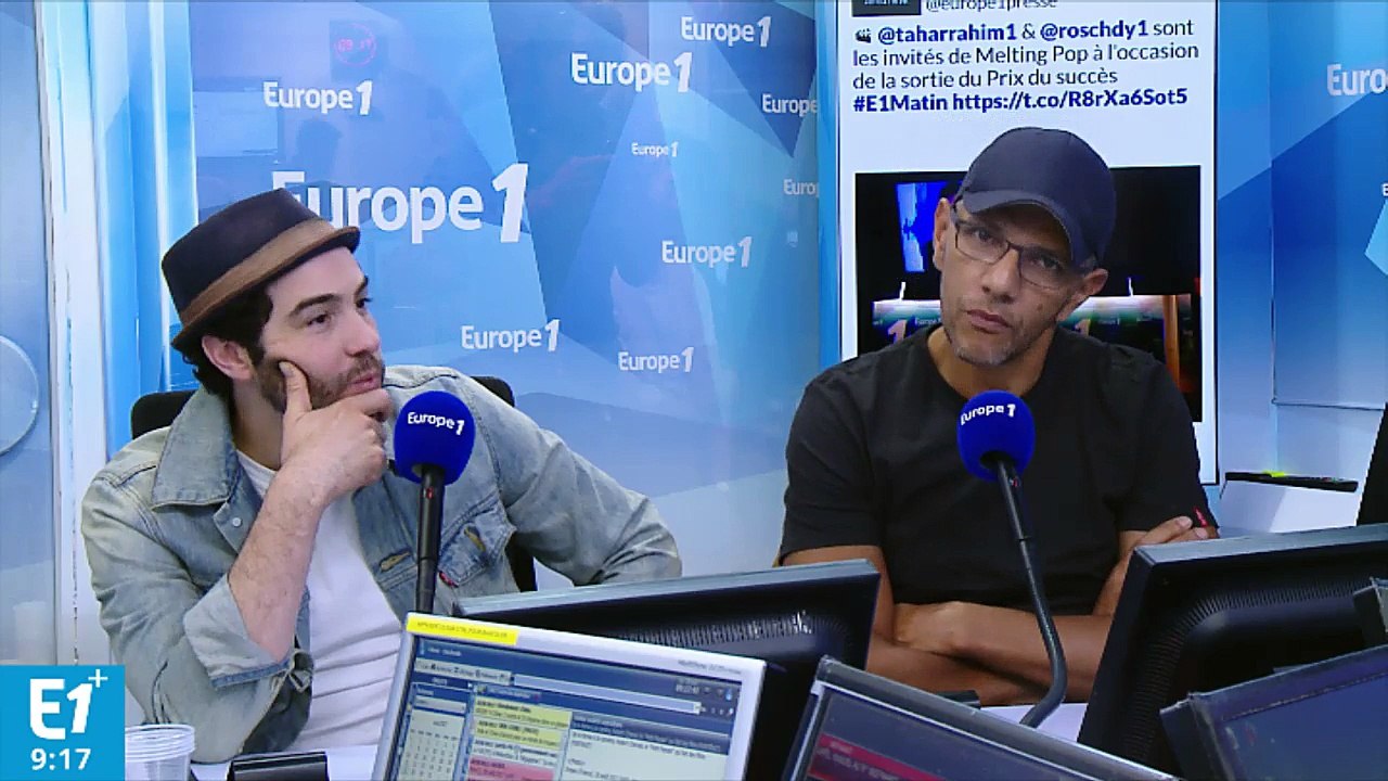 Entre Tahar Rahim et Roschdy Zem, il y a de "la bienveillance"