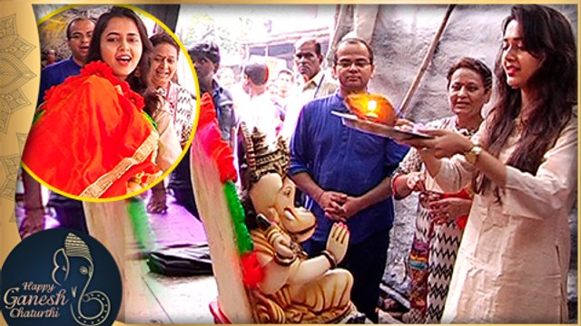 Tejasswi Prakash Welcomes Ganpati At Her Place | Pehredaar Piya Ki - पहरेदार पिया की | TellyMasala