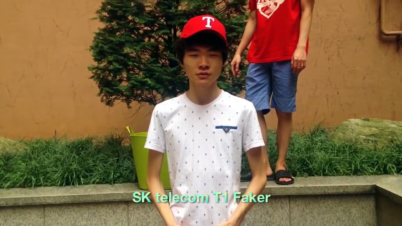 Faker did IceBucketChallenge!