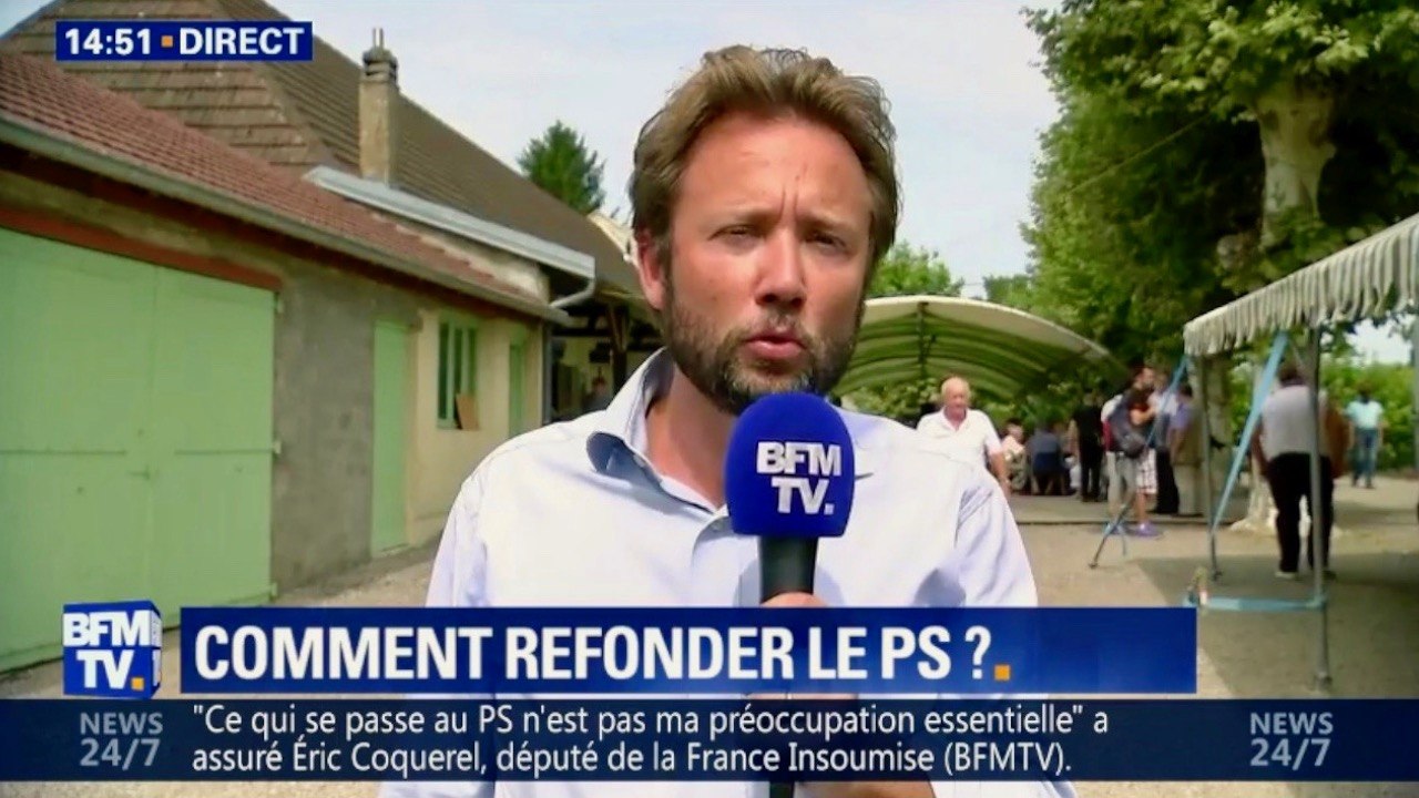À la Fête de la Rose à Frangy-en-Bresse, Arnaud Montebourg fait l'éloge de Boris Vallaud, interview de ce dernier
