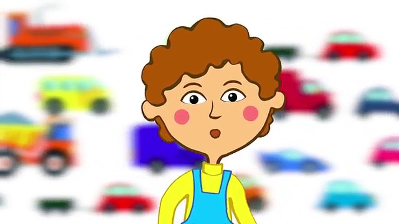 Niños para dibujos animados educativos niños pequeños cantos de máquinas