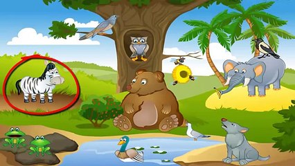 Para dicho animal dibujos animados cognitivas niños 2 4 años