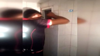 İtfaiyeden Güvercin Kurtarma Operasyonu Kamerada