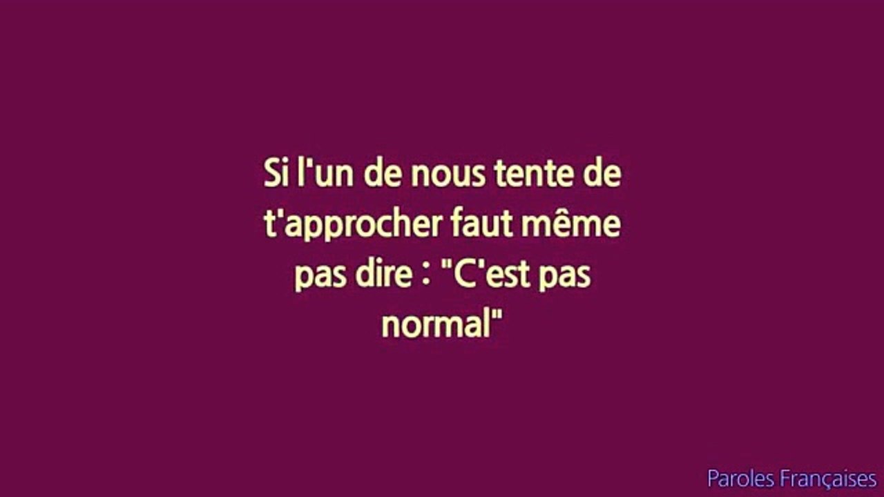 Dadju - T'es pas normal (Paroles⁄Lyrics)