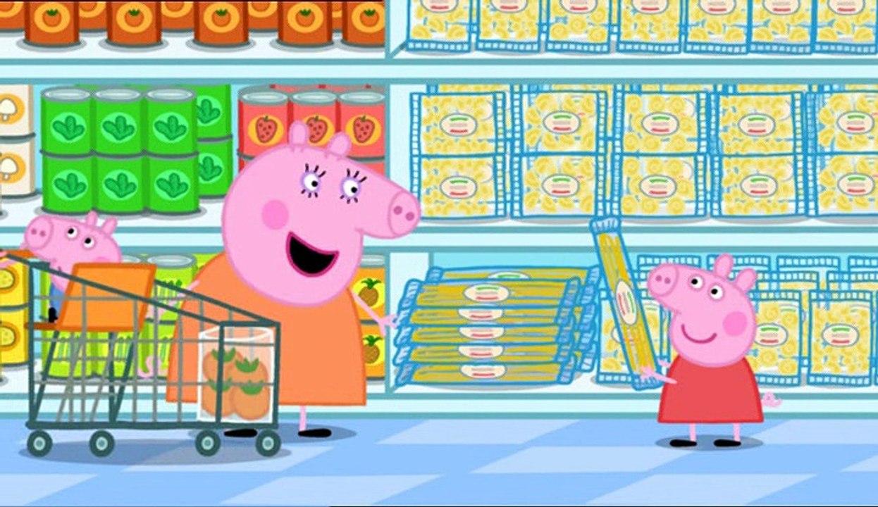 Peppa Pig S01e41 Shopping