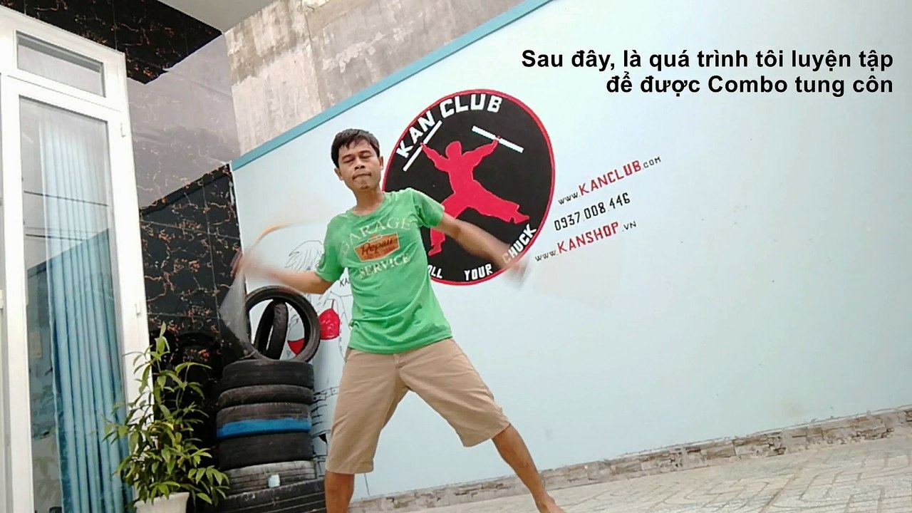 Behind the nunchaku combo...FAILs. Côn nhị khúc lỗi
