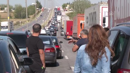 Sınır Kapılarında "Tatil" Trafiği