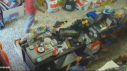 Gündüz vakti cesaret etti ama kameralardan kaçamadı